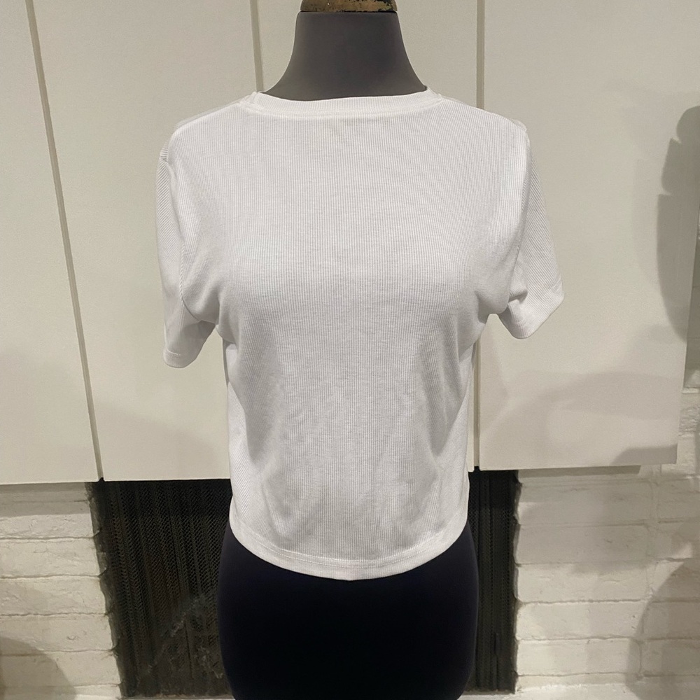 White Short Sleeve Tee